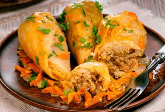 Holubtsi with Meat (Chicken/Beef): Classic, Hearty, and Full of Flavor (1kg)