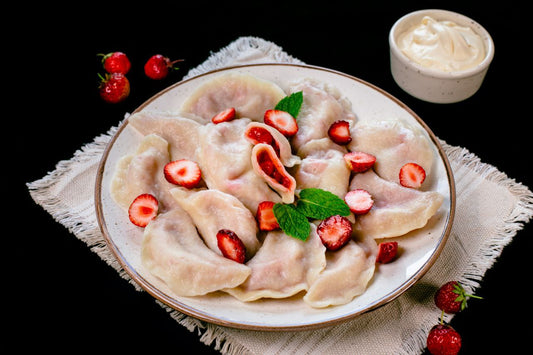 Varenyky with Strawberries
